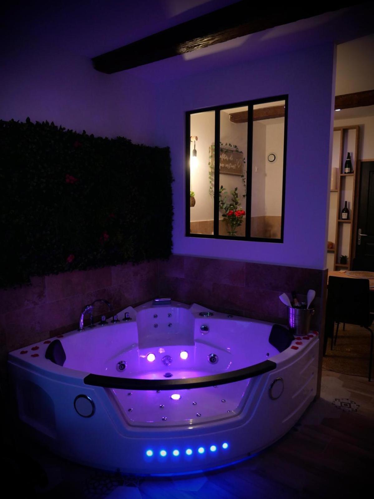 Maison Prestige Le Donjon Des Plaisirs Jacuzzi Montluel Exteriör bild
